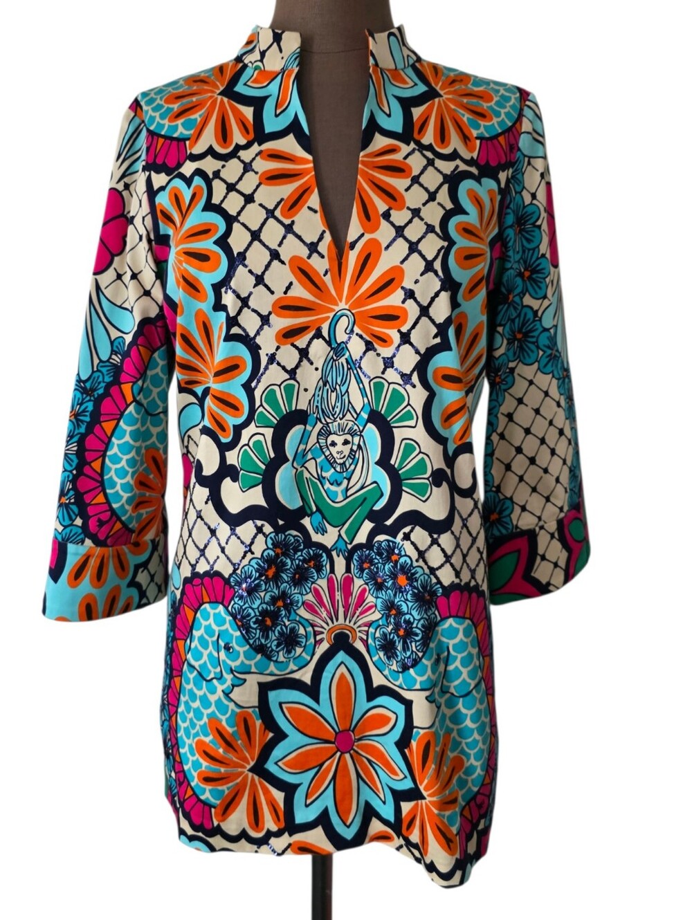 Lilly Pulitzer Holy Grail Lilly Palooza Tunic top Medium